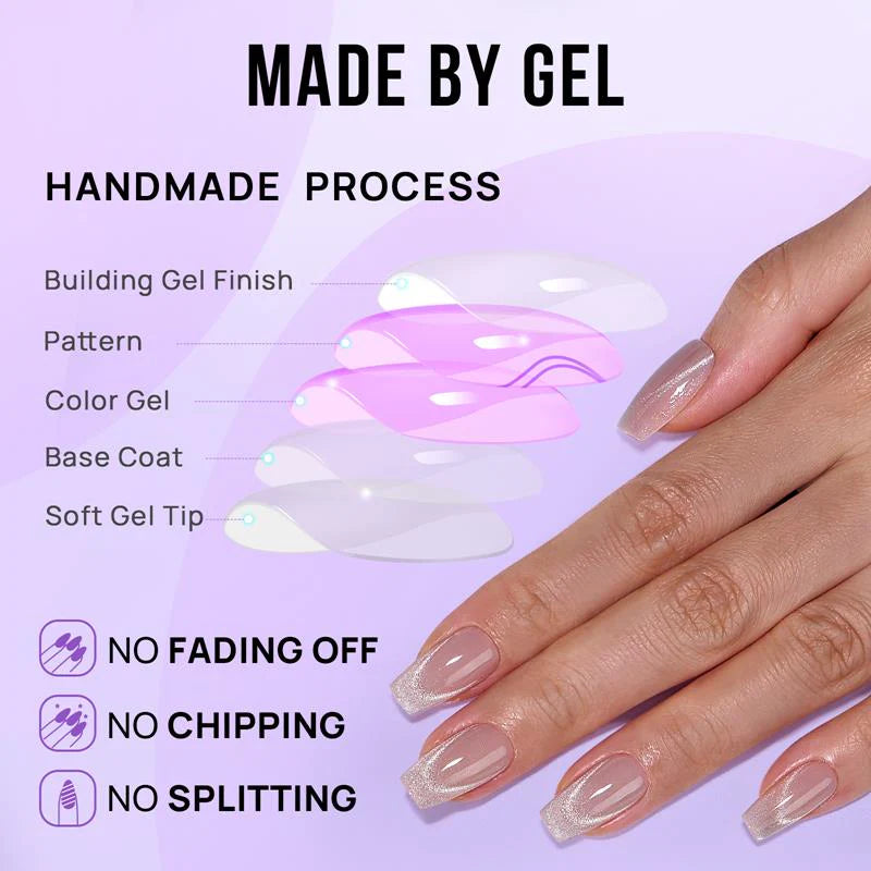 Cat eye french tip
